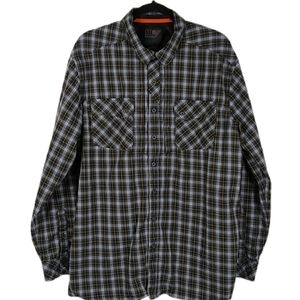 5.11 Tactical Peak Long Sleeve Plaid Shirt Sz L